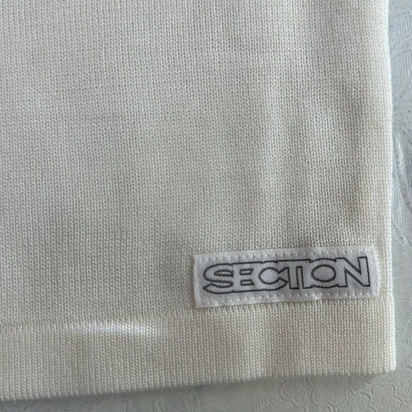 Spyder’s SECTION FINE GAUGE SWEATER - Cream/Grey/Gold - Picture 7 of 11